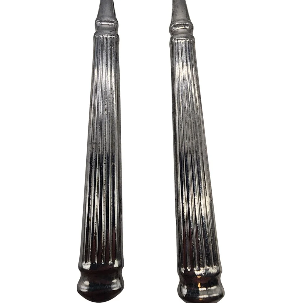 Pair (2) Cambridge Dinner Forks Continental Stainless 18/10 Silverware 8